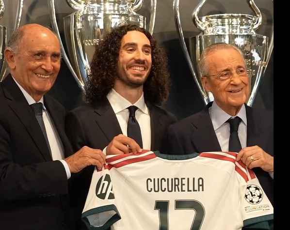 Real Madrid l-a prezentat oficial pe Marc Cucurella