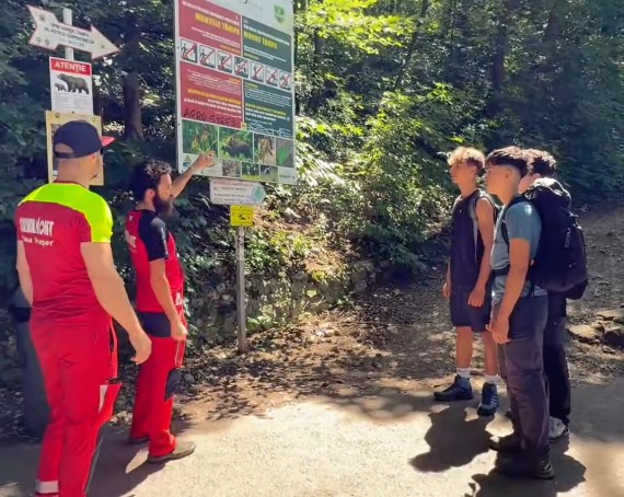 Coduri QR pentru traseele din Poiana Braşov