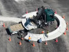 DN13: Circulați cu atenție în zona Feldioara. Se „ridică” girația DN13E - strada Octavian Goga