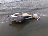 Un fragment de dronă, detonat pe plaja din Olimp