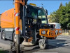 Gurile de canalizare de pe strada 13 Decembrie din Braşov, curăţate de Compania Apa