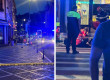 Un accident criminal în centrul Brașovului. „Proiectil” pe Mureșenilor, 4 oameni de pe trotuar trântiți la pământ. Doi au decedat pe loc 