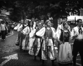 Costumul istoric săsesc, „vedetă”  la Cincşor