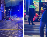 Un accident criminal în centrul Brașovului. „Proiectil” pe Mureșenilor, 4 oameni de pe trotuar trântiți la pământ. Doi au decedat pe loc 