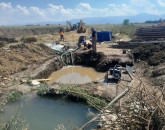 Un „Dorel” a spart conducta care alimentează comuna Cincu 