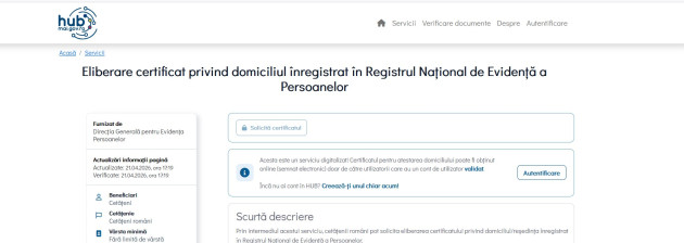 Din august, nu mai stai la coadă la Evidenţa Persoanei pentru a lua pe cineva în spaţiu. Faci totul online 