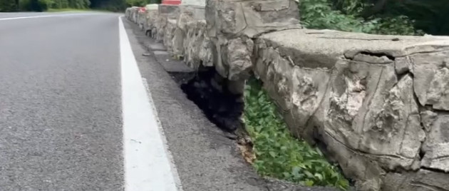 Încep lucrările de punere în siguranţă a Drumului Poienii 