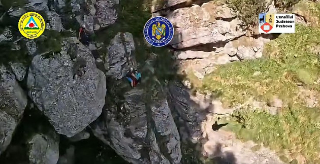 Turistă salvată din Valea Adâncă