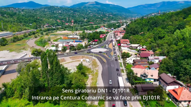 6 kilometri care dublează DN1