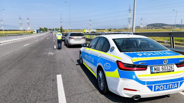 7 zile, 1.217 de şoferi „măsuraţi” cu viteză ilegală. 55 de permise ridicate