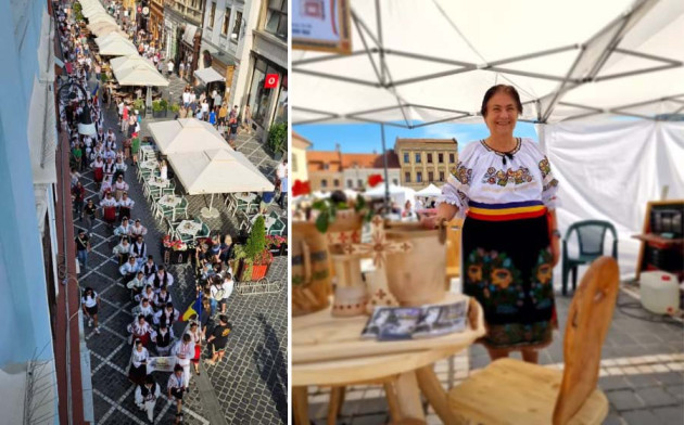 România se întâlneşte la Braşov, pe „prispa” din Piaţa Sfatului
