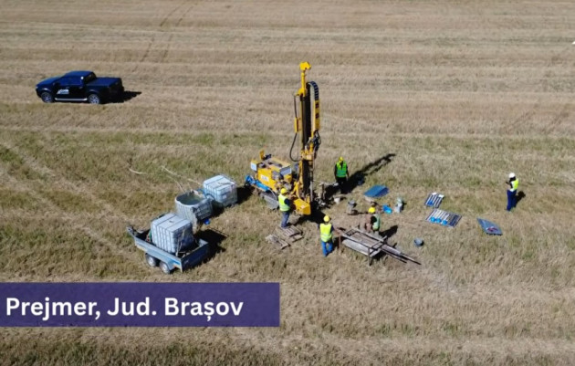 Foraje în judeţul Braşov, pe traseul Autostrăzii A 13