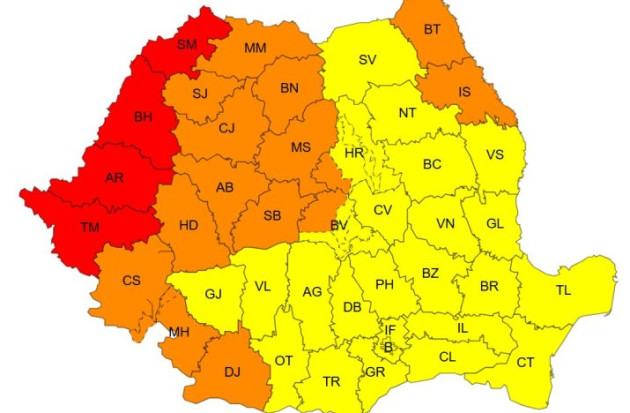Caniculă în toată ţara: Pentru Braşov, cod portocaliu până pe 7 august