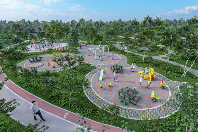 Parcul de 3 hectare de pe strada Lânii din Braşov: peste 3 milioane de euro, contract semnat cu Strabag