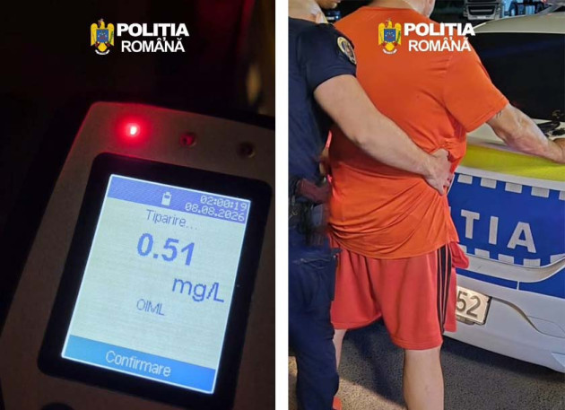 A făcut o victimă pe DN 1, găsit 4 ore mai târziu, beat criţă lângă un restaurant