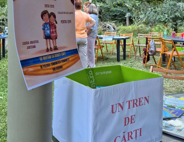„Un tren de cărţi” pentru copiii români din Cernăuţi. Şi braşovenii se pot implica 