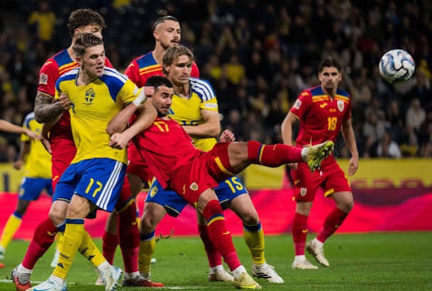 România, învinsă de Suedia cu 2-1, la debutul în noul sezon al Ligii Națiunilor