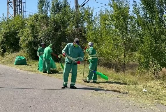 Curăţenie generală în cartierul Triaj 