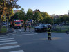 A forțat intersecția, a băgat un om în spital