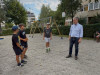 Locurile de joacă de pe strada Mureşului au fost refăcute