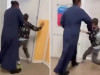 Profesor de Religie, filmat cum scoate forţat un elev din clasă