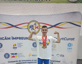 Daniel Lupeș jr., triplu campion național la haltere