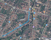 Un sector din strada Morii din Hălchiu, închis în perioada 1 - 15 octombrie. Compania Apa Brașov lucrează la rețelele de apă și canalizare