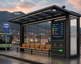 Brașovul a obținut banii pentru schimbarea stațiilor RATBV. 208 refugii noi, toate vor avea afișaj electronic