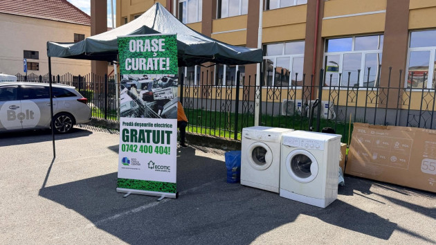 A doua campanie de colectare a deşeurilor electrice la Râşnov 