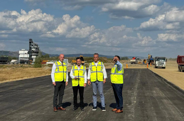 Autostrada către Sibiu: deja se vede „asfaltul”
