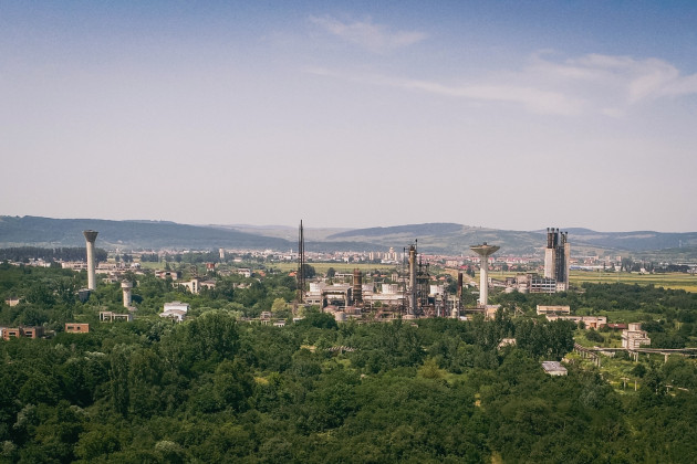 Staţie privată a deşeurilor, într-o fostă hală a Combinatului Chimic Făgăraş 
