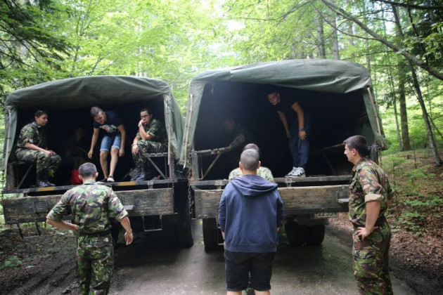 MApN: Antrenament pentru admiterea în Armată, la Predeal