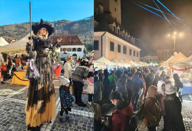 Se pregăteşte Halloween-ul din Piaţa Sfatului