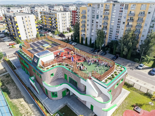 O nouă grădiniță în municipiul Brașov. Aceasta îi deservește zona Bartolomeu-Avantgarden