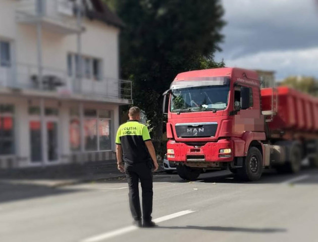 „Gabarit depăşit”: 10 taxaţi pe Avram Iancu