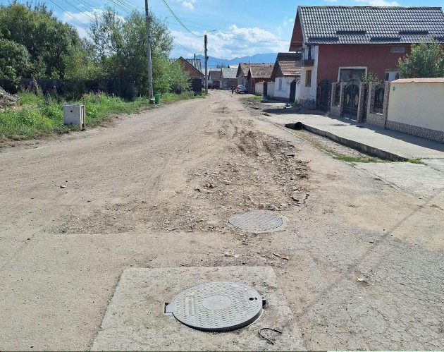 Şantierele continuă în Sânpetru 