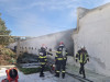 Paie pe foc, o hală întreagă