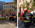 Cutremur simulat la Palatul Administrativ