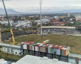 A început demolarea Stadionului Tineretului, se demontează nocturna