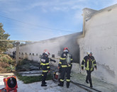 Paie pe foc, o hală întreagă