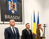 Lucian Mija, noul prefect al Brașovului. Timp de un an, el a fost subprefect al județului