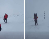 O turistă din Israel a rămas blocată pe Vârful Omu