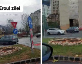 „Eroul zilei”: Zbughește sinucigaș pe contrasens