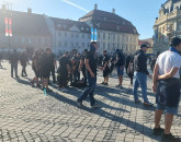 Sibiul, sub asalt. Cu pază de la Brașov și Timișoara 