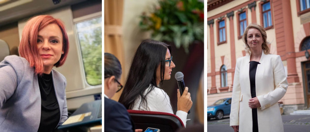 Din Guvern, acasă: Doamnele din USR Braşov, înapoi de unde au plecat