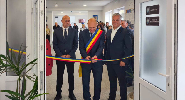 Sâmbăta de Sus: Primărie nouă, cu „cadou” la inaugurare