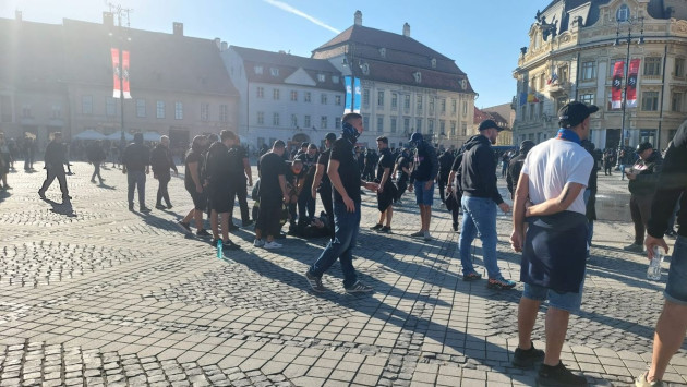 Sibiul, sub asalt. Cu pază de la Brașov și Timișoara 