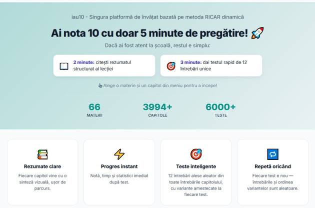 18 elevi din Braşov, „burse digitale” pe iau10.ro
