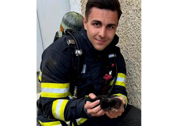 O poză care le-a atins inimile brașovenilor 