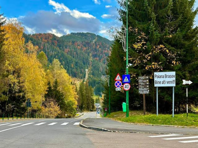 Legătura Brașovului cu Poiana Brașov, restricționată două zile. DN1E, de evitat sâmbătă și duminică, între orele 07.00 - 18.30 